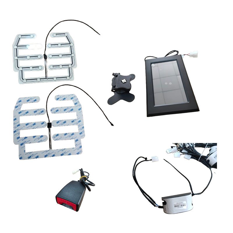 Custom Seat Occupancy Pressure Sensor Safety Belt Buckle up Voice Remind Alarm System for Auto Bus
