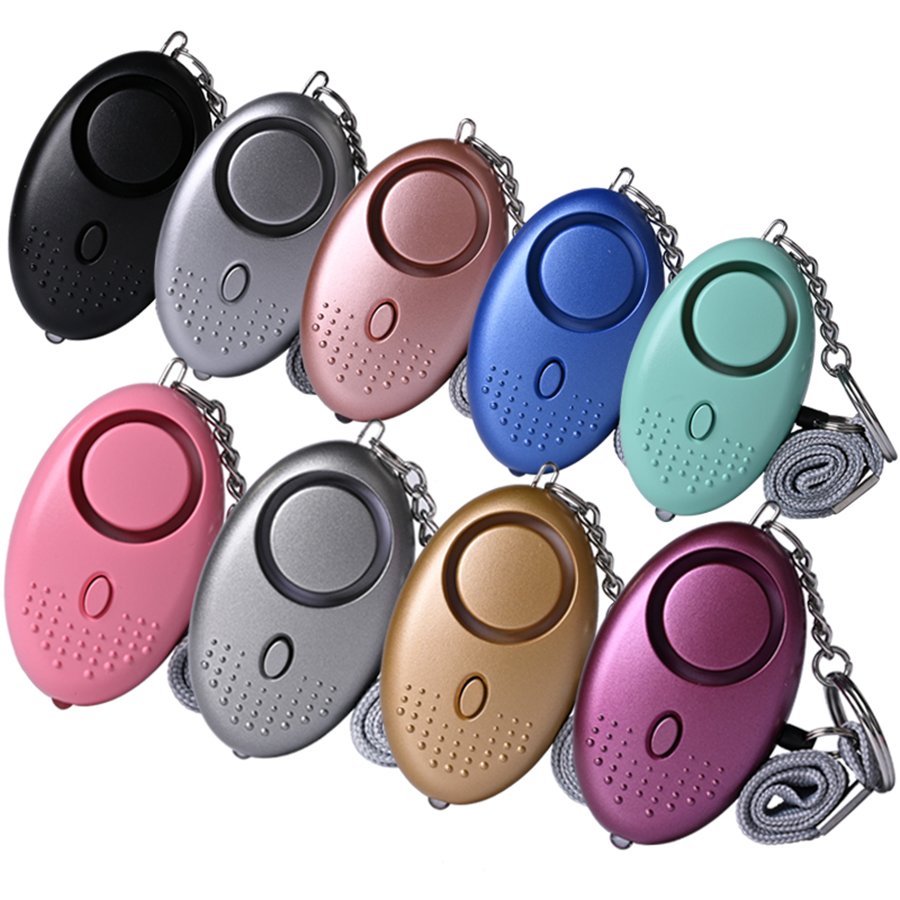 Cute 8CM Sleeping Baby Doll Keychain Fur Ball Key Chain Fluffy Car Keyring Bag Safety Device Pocket Personal Alarm