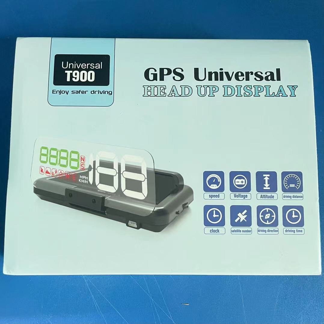 T900 New Car Shenzhen Wins Novelty GPS Car HUD Tpms Display GPS Tracking Device Universal for Auto Electronic