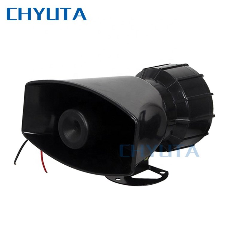 Car Siren Vehicle Horn Sound Speaker 60W System Emergency Motor Alarm Electric Super Professional Speakers Horn Megaphone