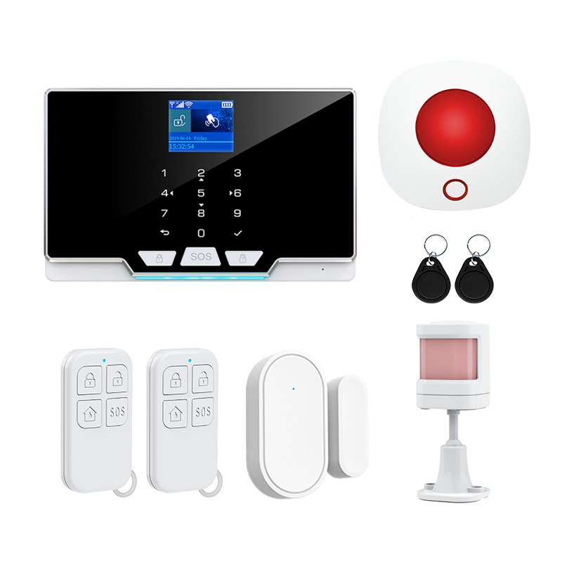 Factory Price Monitoring Dahu Electric Fence Keyless Entry Car Robot Gprs Gsm Wireless Home Burglar Security Alarm System