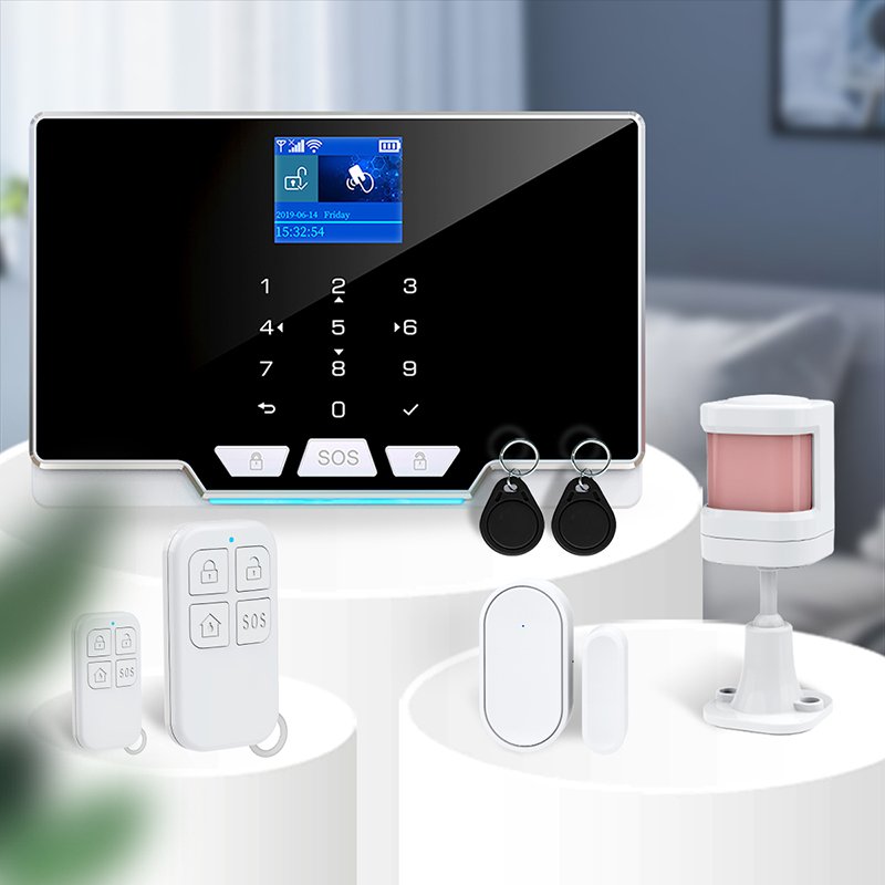 Factory Price Monitoring Dahu Electric Fence Keyless Entry Car Robot Gprs Gsm Wireless Home Burglar Security Alarm System