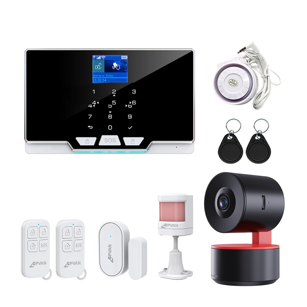 Factory Price Monitoring Dahu Electric Fence Keyless Entry Car Robot Gprs Gsm Wireless Home Burglar Security Alarm System