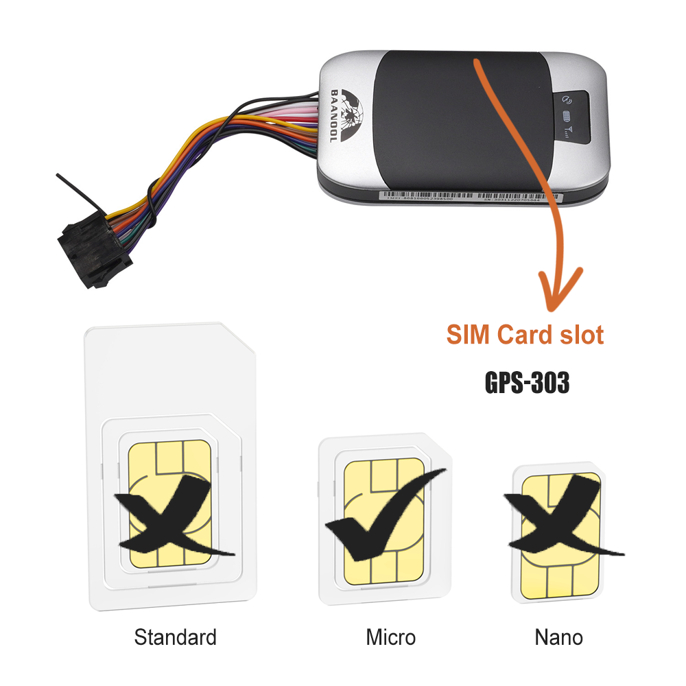 Mini Global Real Time Car Locator GPS Tracker Gadget TK303 GPRS/GPS Tracking Device With SOS Button Vehicle GPS Tracker