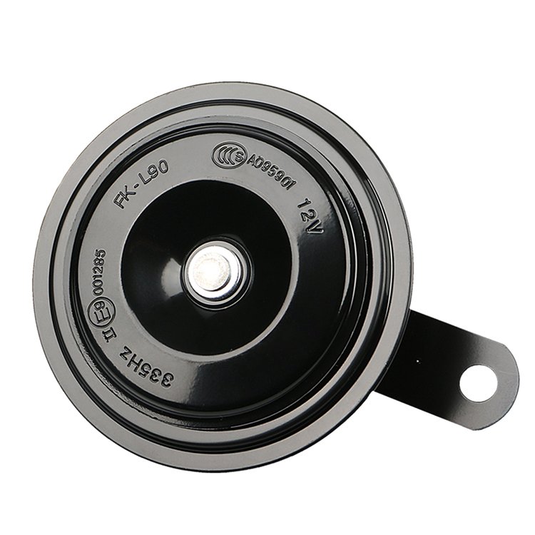 Wholesale 12V Car Snail Horn Super Loud Hot Electric Auto Horn Condition Aluminum Material New Black Car Audio System Gua 2-way