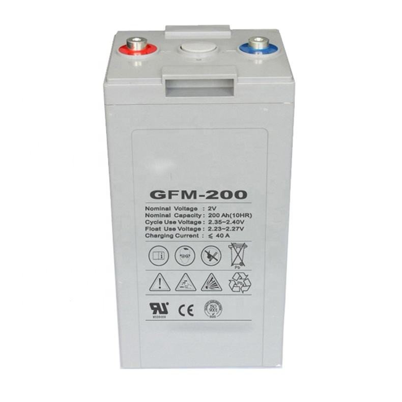 2 Volt Lead Acid Battery 400ah 200ah Vrla Deep Cycle Gel Forklift Solar Battery 2 Volts Batteries Cells