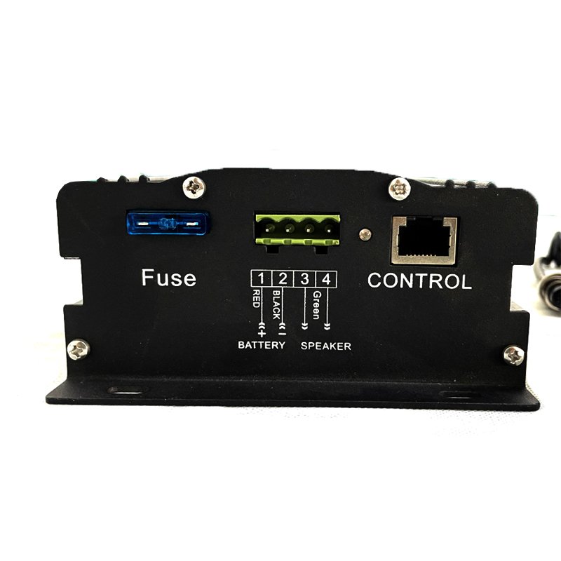 New 100W Vehicle Motorcycle Alarm Siren Amplifier with 7 Tones Vehicle Motorcycle Alarm Systems