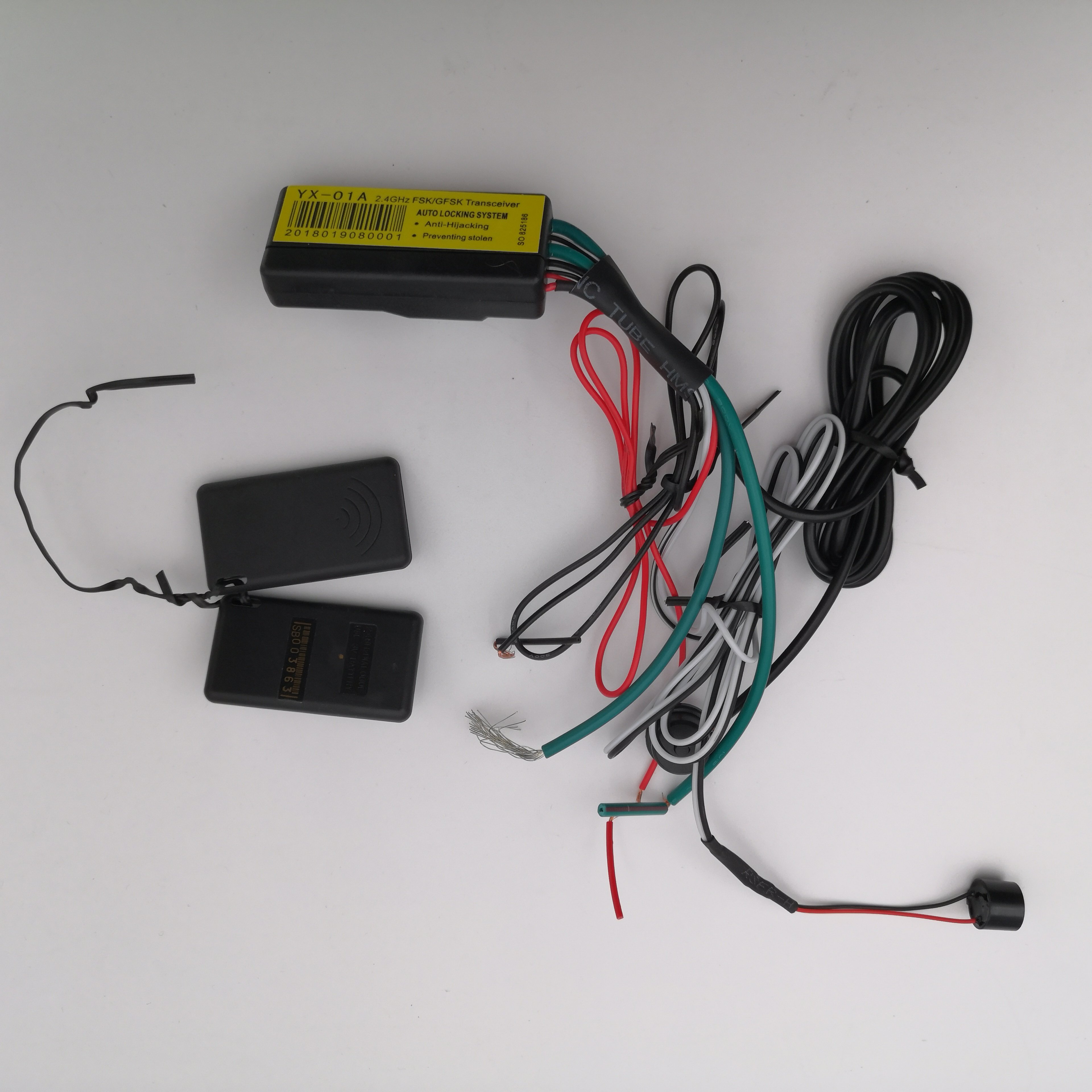 Universal Auto 2.4G One-Way Car Immobilizer Kit Vehicle Security System with RFID Immobilizer Car Alarm