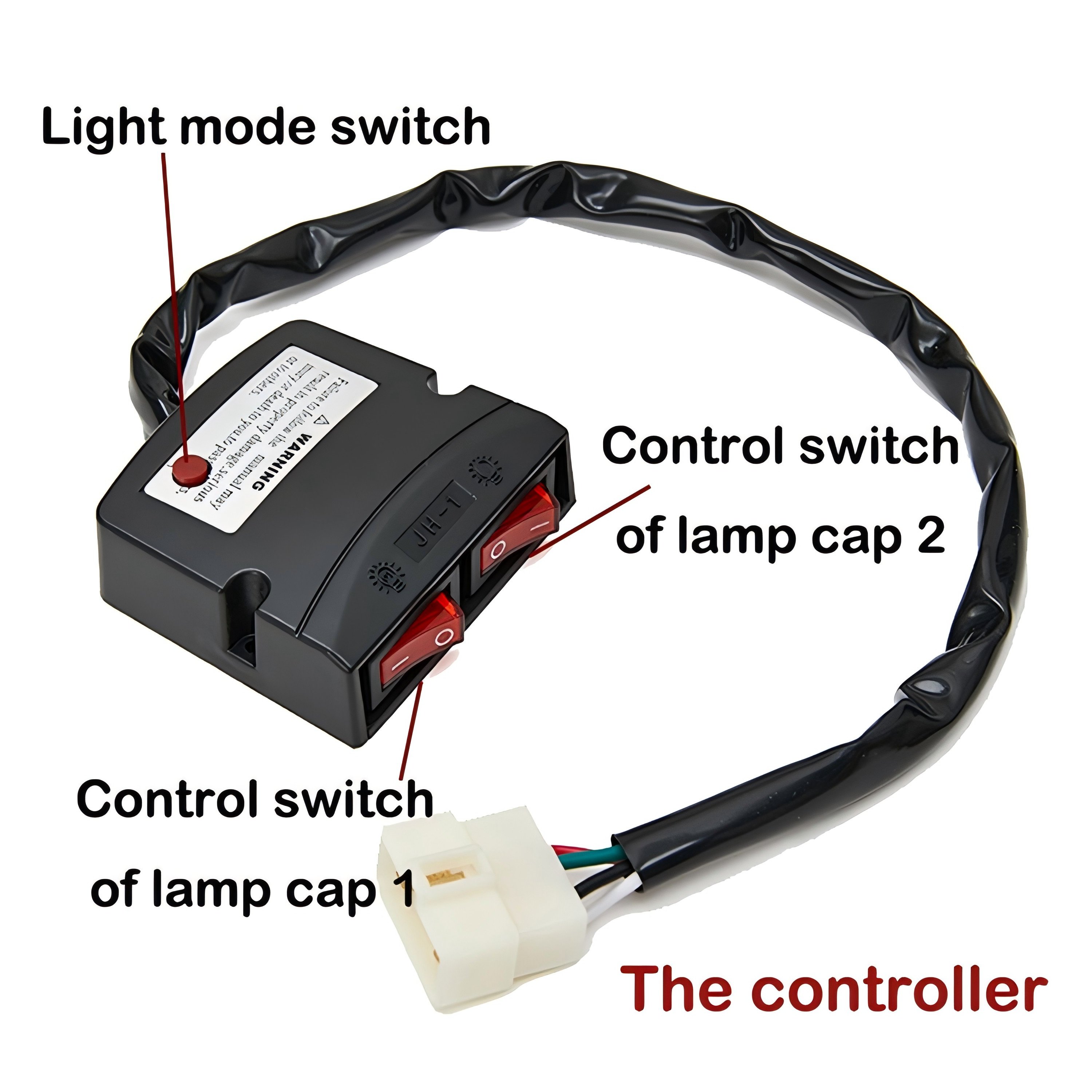 88CM Cop Strobe Lights for Vehicles 12 Volt Amber Led Strobe Lightbar Flasher Ambulance Warning Light