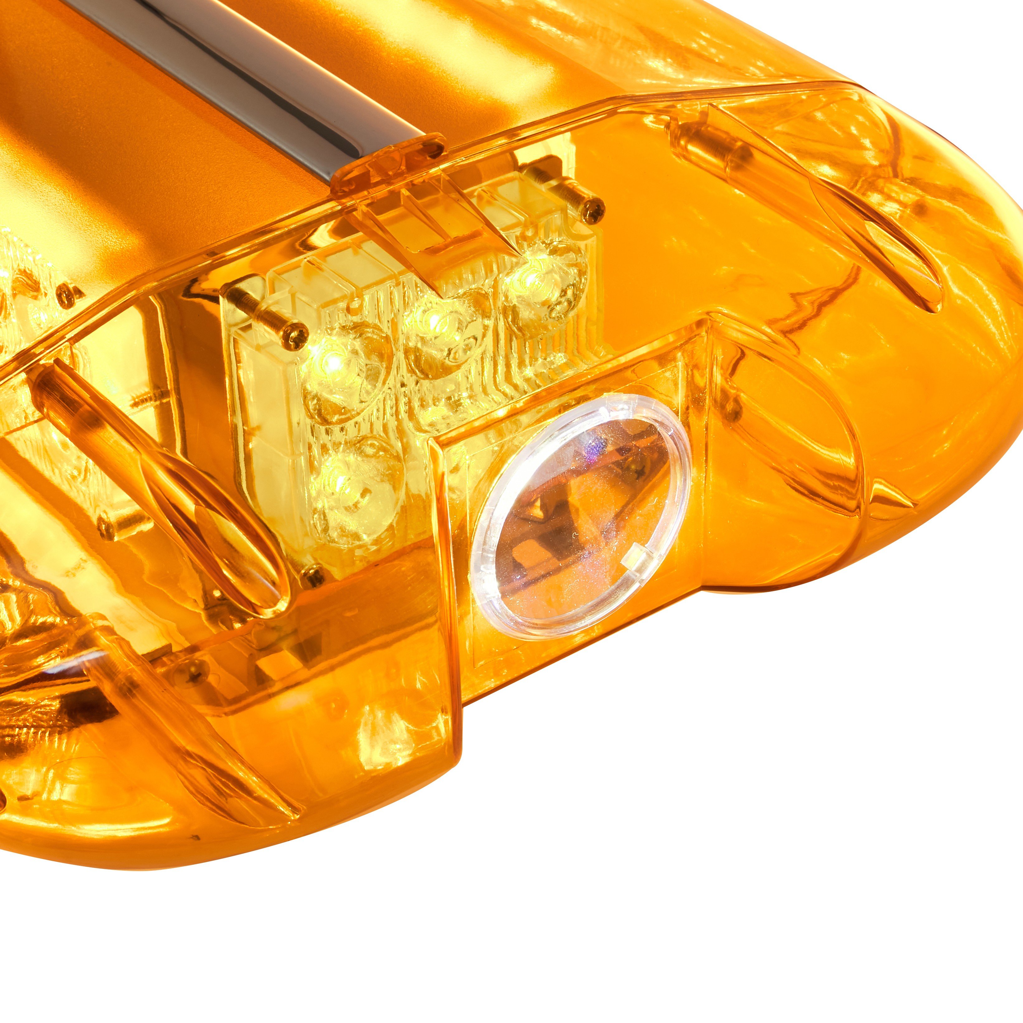 88CM Cop Strobe Lights for Vehicles 12 Volt Amber Led Strobe Lightbar Flasher Ambulance Warning Light