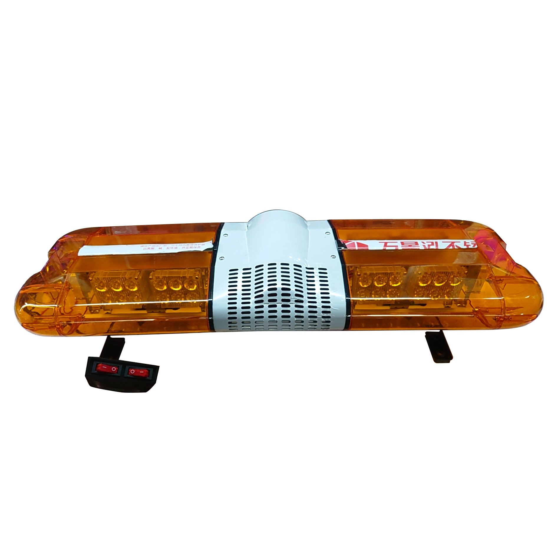 88CM Cop Strobe Lights for Vehicles 12 Volt Amber Led Strobe Lightbar Flasher Ambulance Warning Light