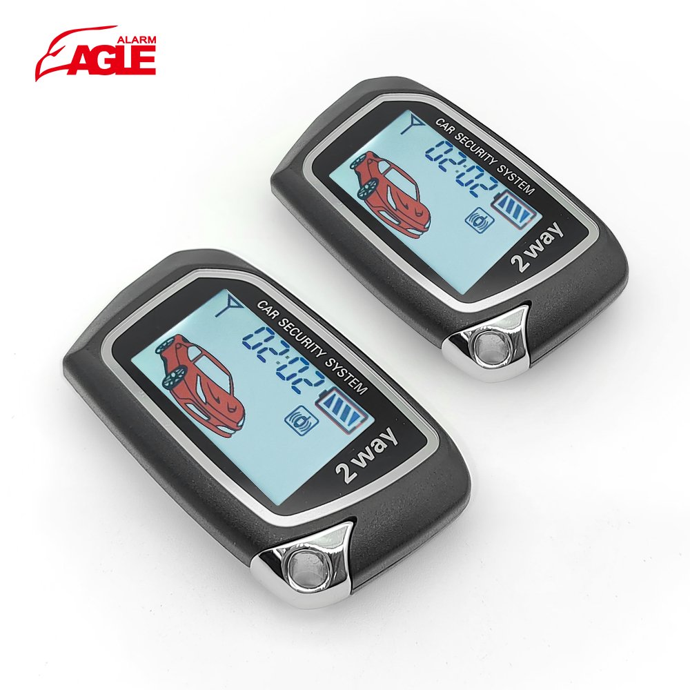 Newest Custom Sensor Anti Theft High Tech Engine Starter Remote Start Can Bus Security System Two Way Car Alarm