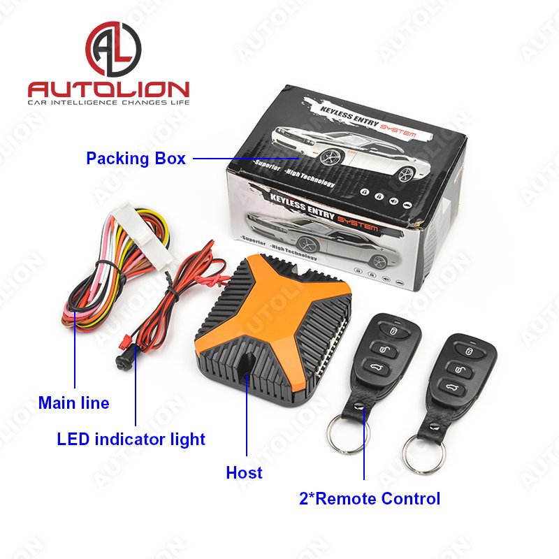 Remote Keyless Entry System Remote Start Stop Car Engine by Alarm Remote Unlock Action Auto Window up Output