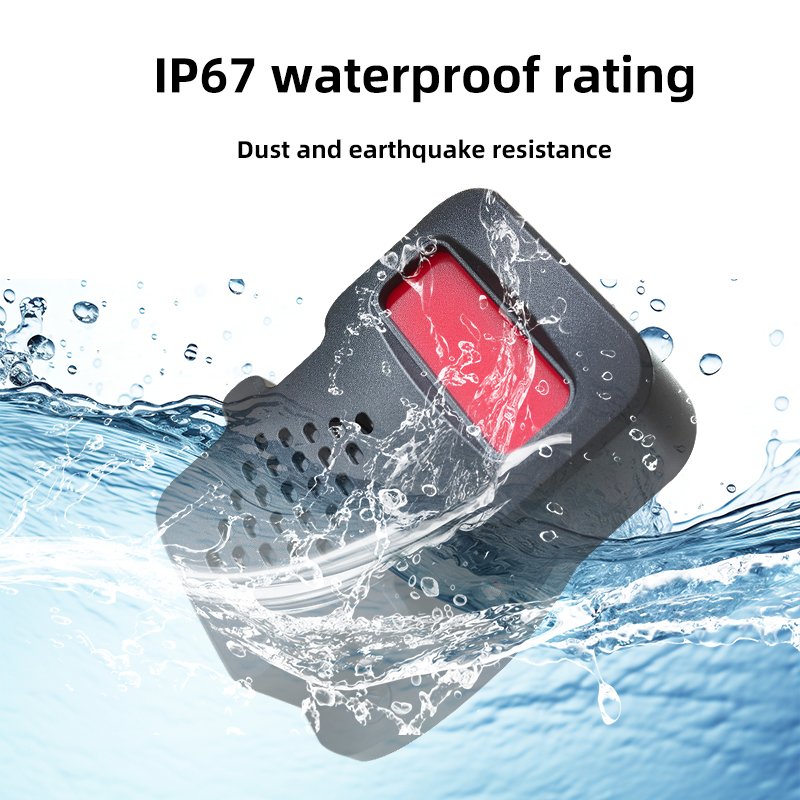 Truck Blind Spot Warning Light, Safety protection Electronic Horn Indicator IP67 Waterproof Sound and Light Alarm