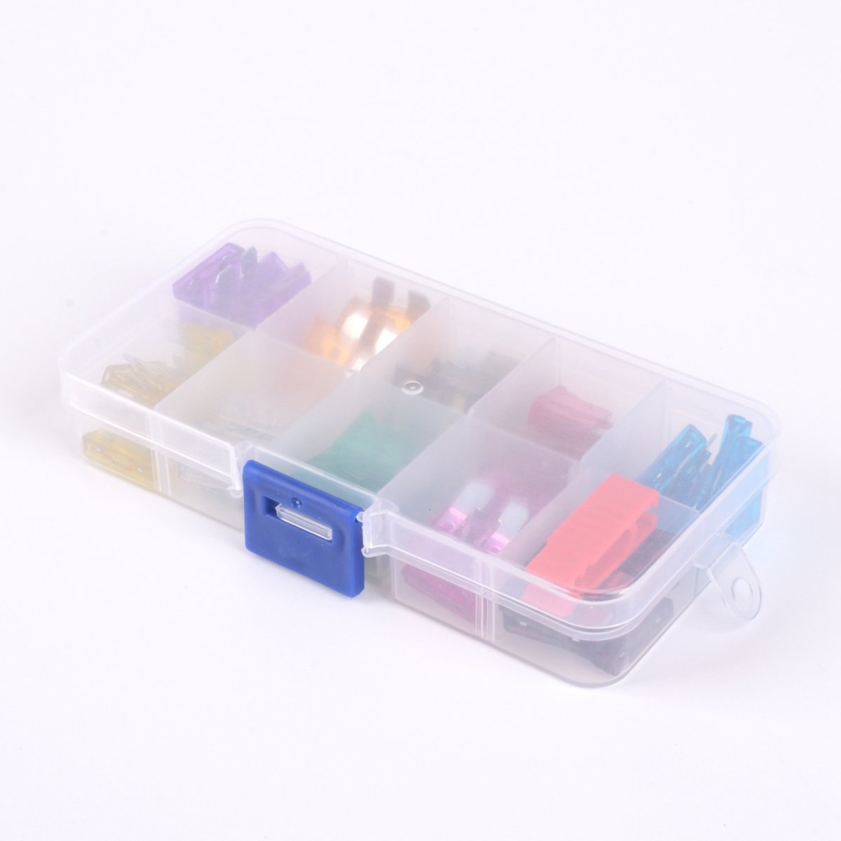 50Pcs Mix Assorted Car Motorcycle Truck Blade Fuse Set Kit 3A 5A 10A 15A 20A 25A 30A 35A 40A