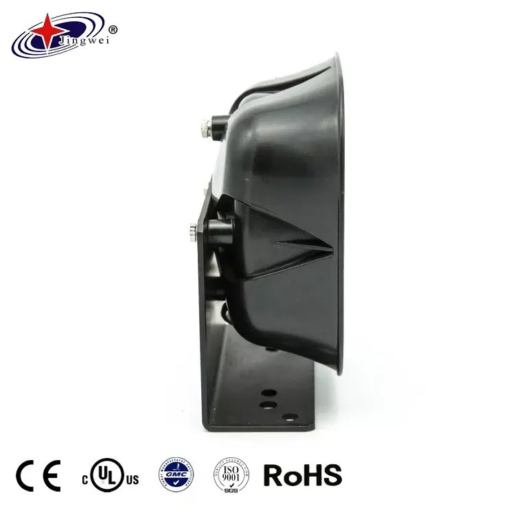 12V 100W 8/11Ohm Black Car Ambulance Buzzer Horn Security Alarm System Siren Horn Motorcycle Siren Speaker