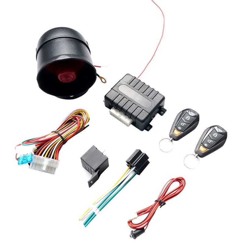 Basic Car Alarm System Made in China Manufacturer With Dual Shock Sensor