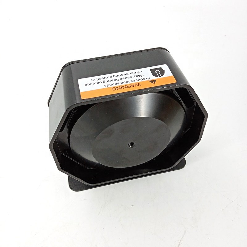 200W Emergency Siren System High-Power 9-Tone Loudspeaker Mic for Ultimate Safety and Security 12V