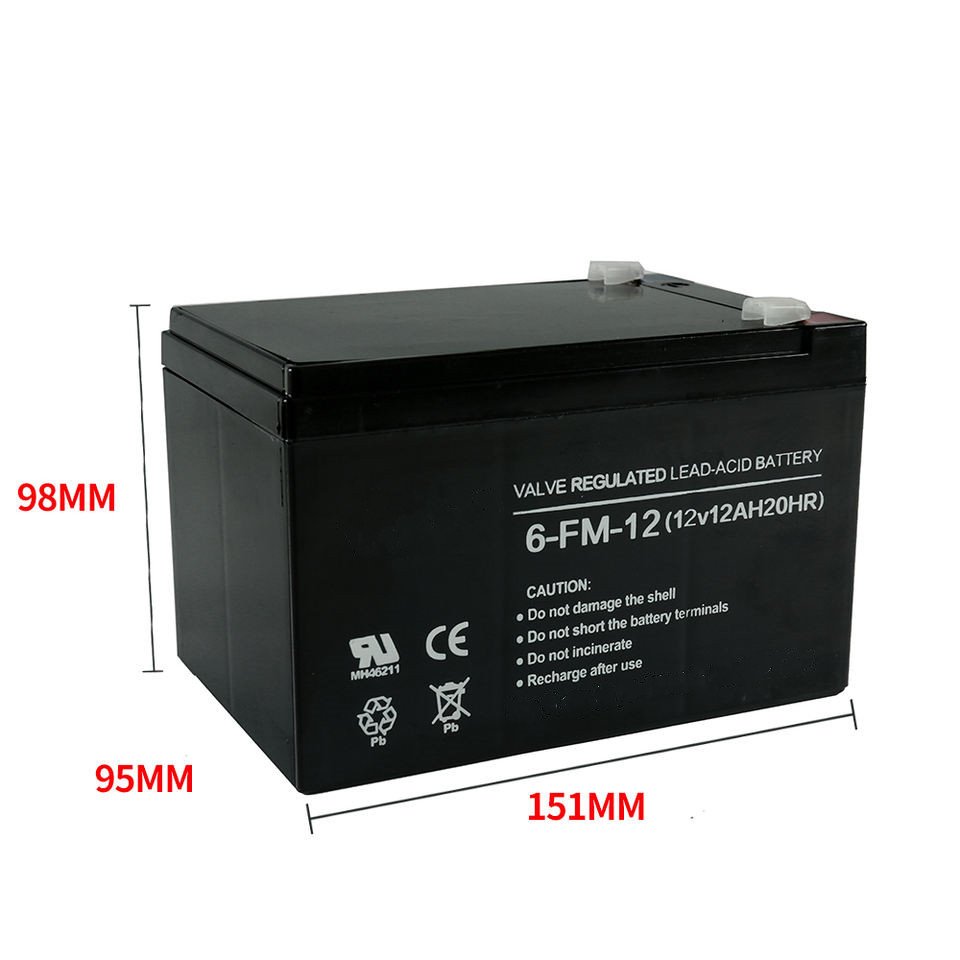 Battery Manufacturer 12v 6-dzm-20ah 32ah 38ah 45ah Electric Bicycle/scooter/wheelchair Rechargeable 6 Evf 32 Lead-acid Battery