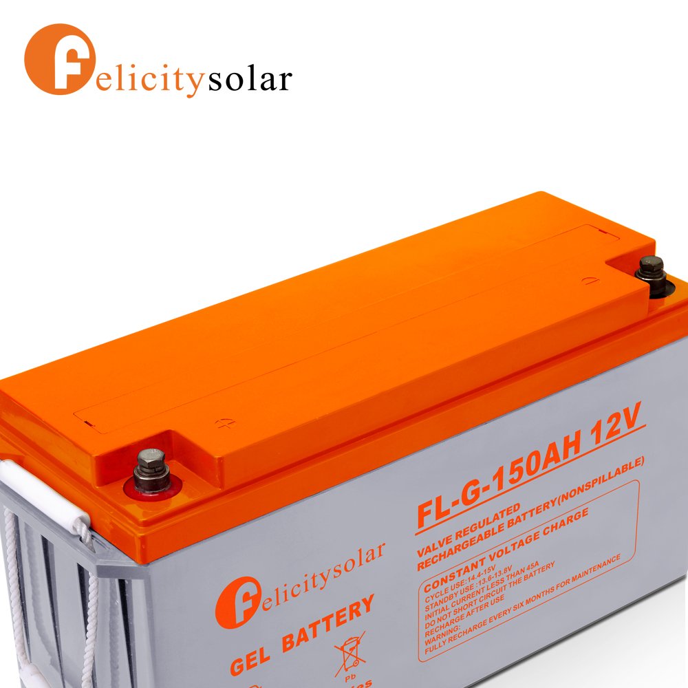Felicitysolar 12v 50ah Battery Guangdong New Energy Battery Gel Battery 12v 300ah 150ah 100ah
