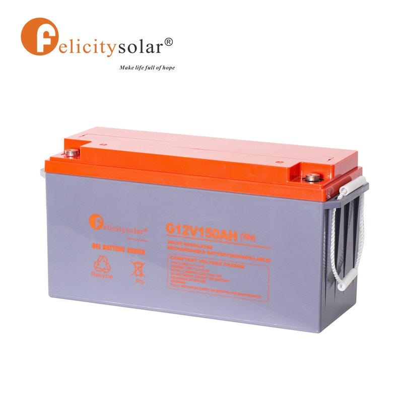 Felicitysolar 12v 50ah Battery Guangdong New Energy Battery Gel Battery 12v 300ah 150ah 100ah