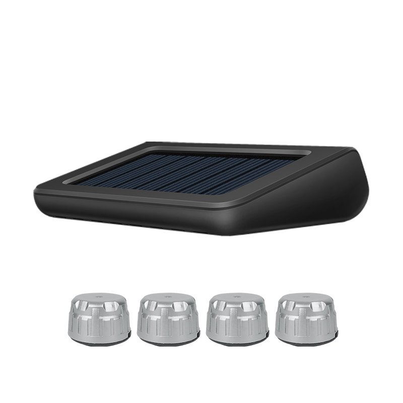 Solar Power Auto Security Alarm System Digital TPMS Car Tire Pressure & Temperature Monitor Tire Pressure Warning System