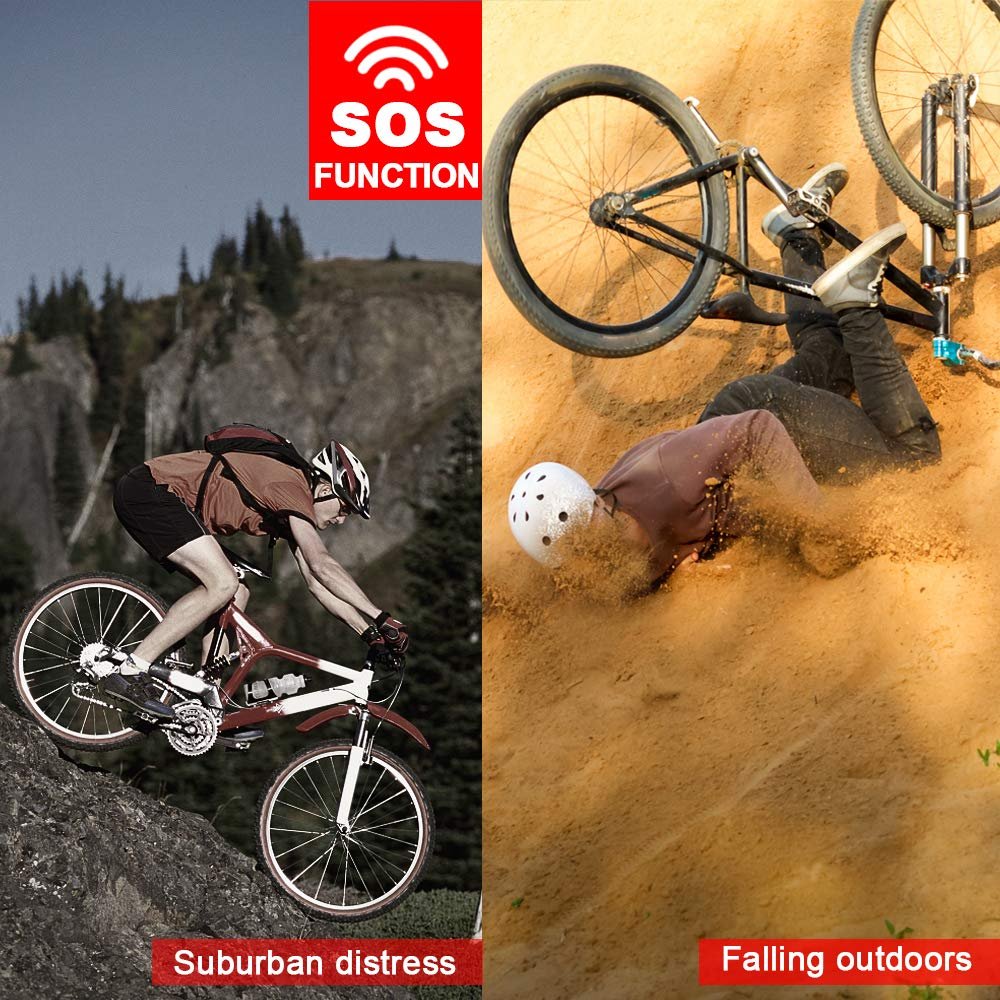 Remote Control Wireless 3pcs AAA Batteries Power Supply Electric Bike Alarm 6 Kinds Bell Sound SOS Function Vehicle Burglar