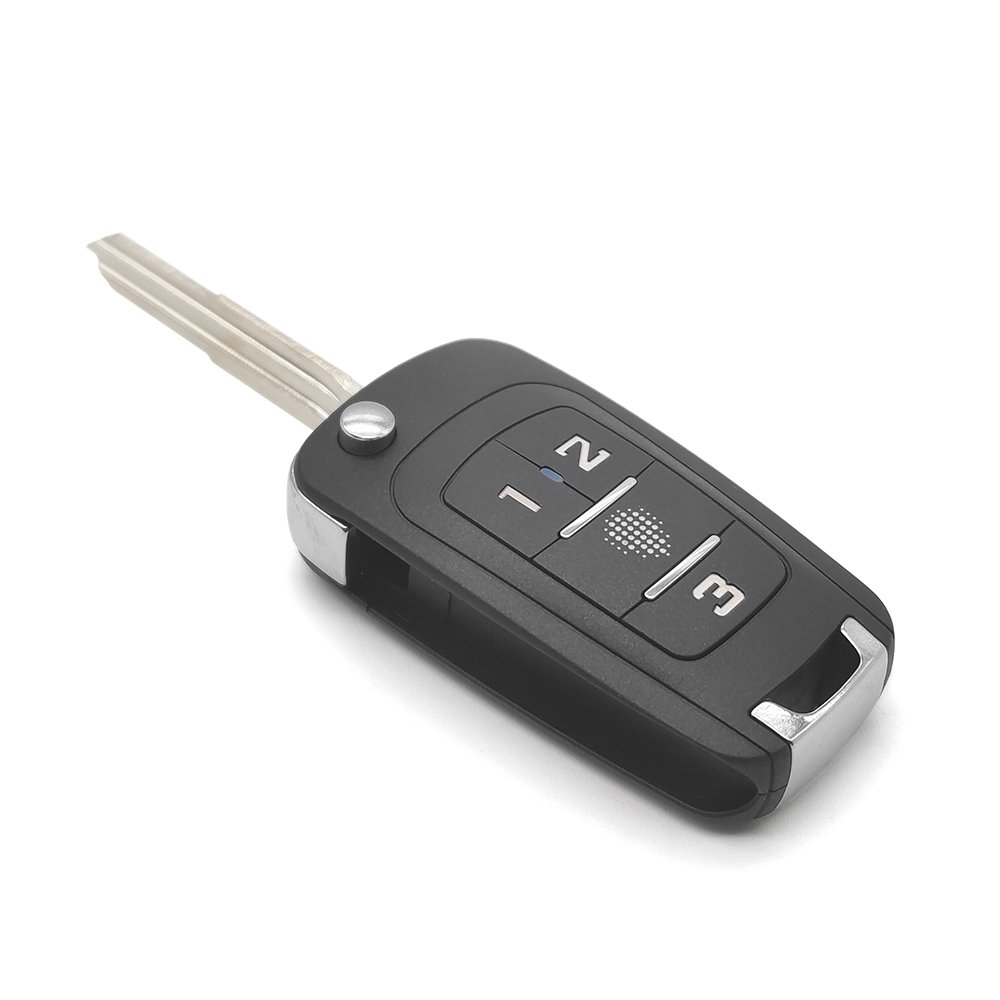 Hot Selling Flip Car Key Fixed Code 433 Mhz 4 Buttons Remote Control for Original Chevrolet for chevrolet 123 razor Type Key