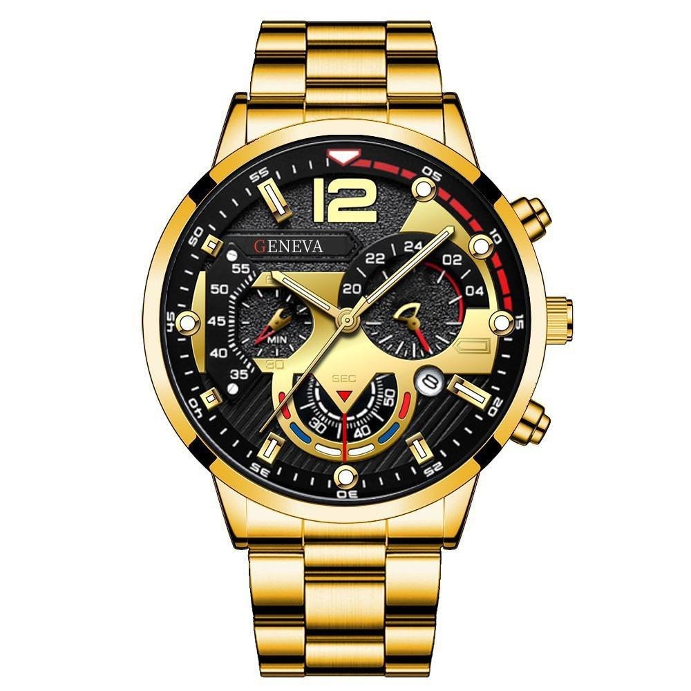 2025 New Arrivals Aliexpress Fashion Round PU Leather Strap Business Montres De Luxe Quartz Watches for Men