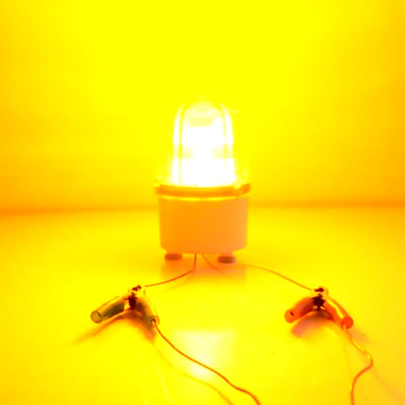 12V 24V Red Yellow with Sound Engineering Warning Flashing Alarm Light