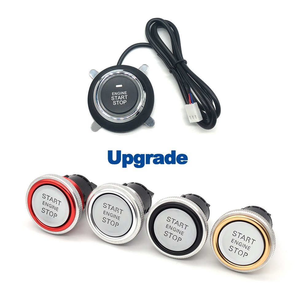 CARQSENG Plug and Play Car Alarm Connect BCM Interface Special Toyota Car Remote Engine Start Stop System