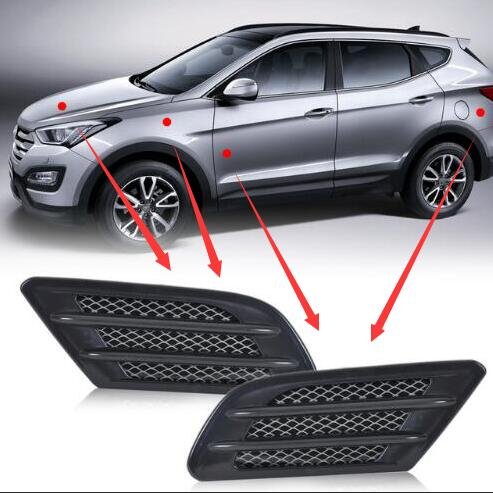 Drop Shipping Universal ABS Exterior Modified Car Sticker Decoration Accessories