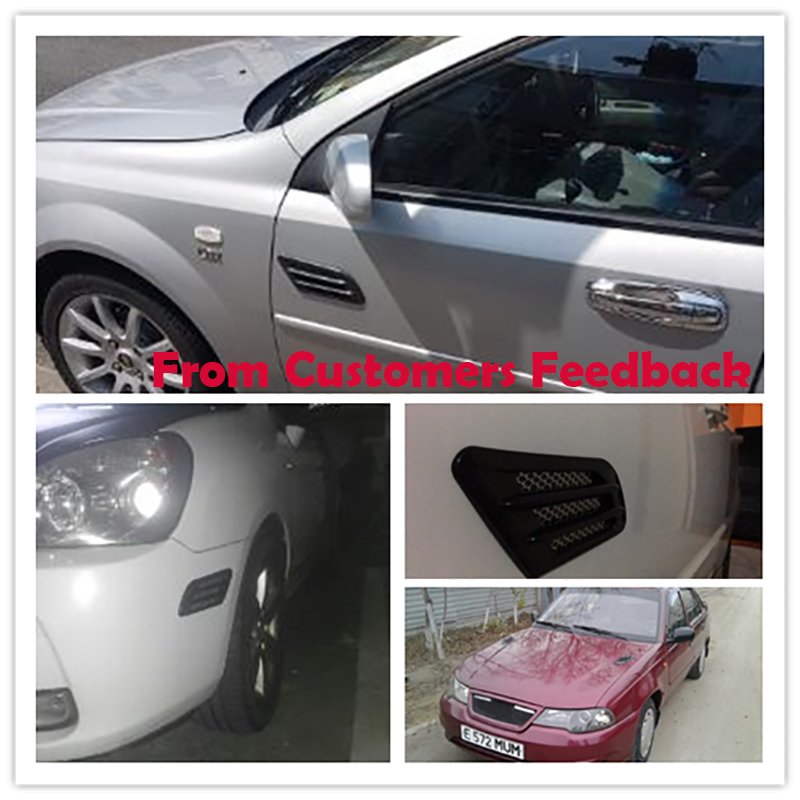 Drop Shipping Universal ABS Exterior Modified Car Sticker Decoration Accessories
