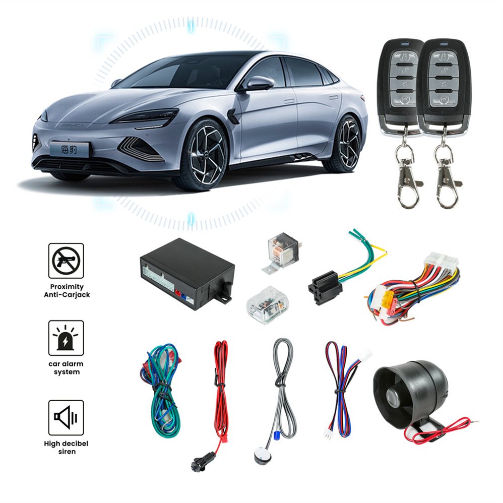 Universal Locking Car Alarm Manual Specially Car Alarms and Optional Ultrasonic Sensor Positive Negative Car Alarm