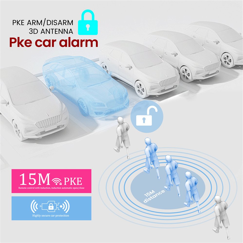 Universal Locking Car Alarm Manual Specially Car Alarms and Optional Ultrasonic Sensor Positive Negative Car Alarm