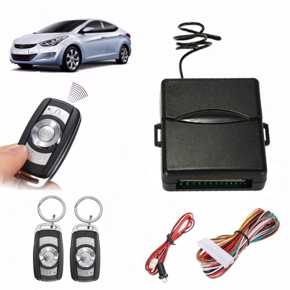 DC12V/24V New Universal Car Auto Remote Central Kit Door Lock Locking Vehicle Keyless Entry System for Smart Phone APP