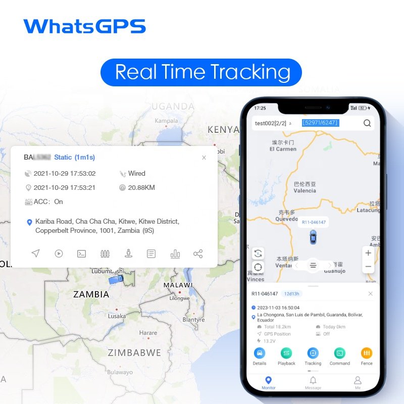SEEWORLD GPS GSM GPRS Car Tracker SIM IOT Card Tracking Device Manual Vehicle Alarm System