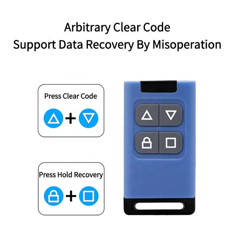 433MHz 315MHz Universal Wireless Rolling Code Remote Control Duplicator Cloning Car Door Key Alarm