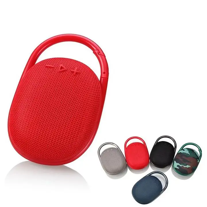 Clip4 Portable Speakers with Bass Subwoofer Bt Waterproof Speakers Audio System Sound BT