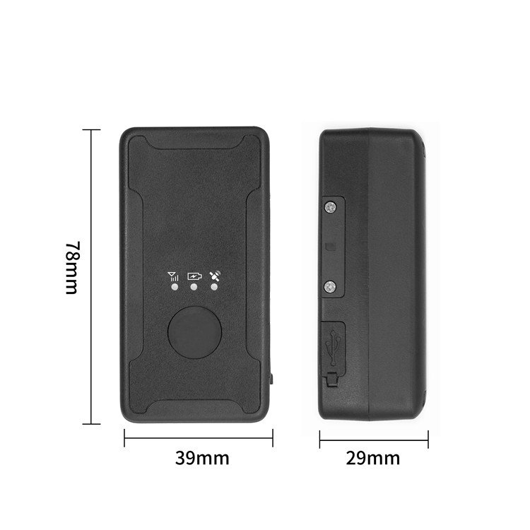 Free App Vibration Alarm Over Speed Alarm Mini Anti-theft Real-time Tracking SOS Button 4g GPS Tracker GPS Car