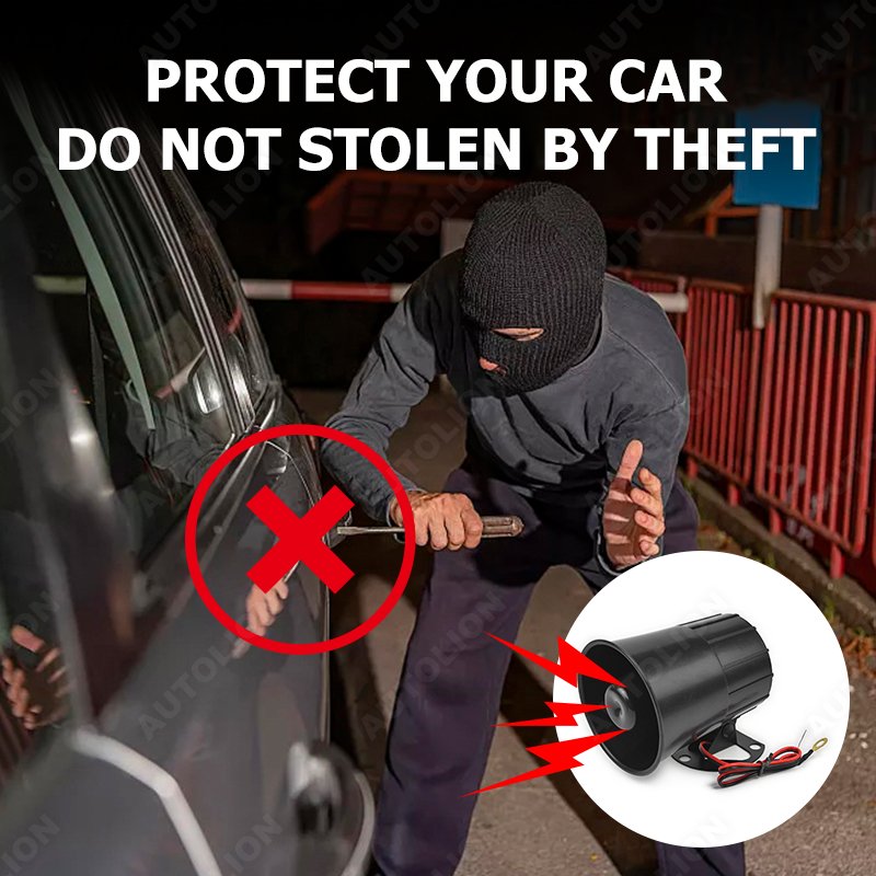 Car Alarm System 1 Way Remoter Button Lcd Smart Car Key PKE Auto Lock & Unlock Remote Starter Push Start Stop Engine