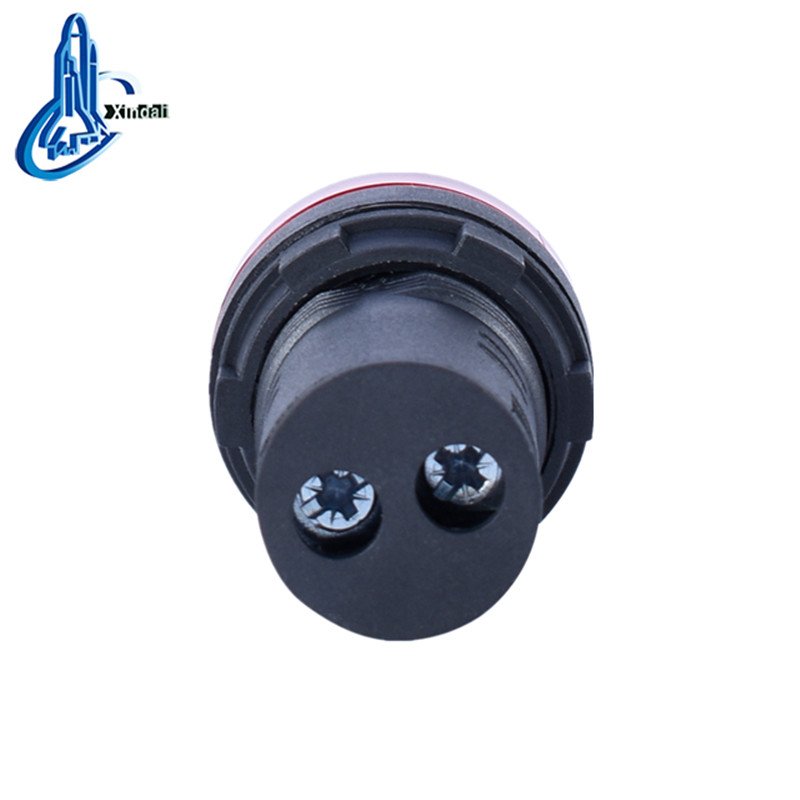 AD22-22DS New 22MM Panel Mount LED Power Electronic Indicator Pilot Signal Light Lamp 12V 24V 110V 220V 380V Red LED for CAR