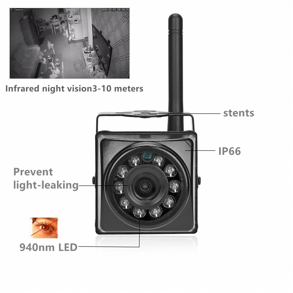WiFi Bird Box Camera IPC Camhi 1920P 1080P Waterproof IP66 TF Card Slot IR Night Vision IP Wifi Outdoor Car Vehicle Fleet