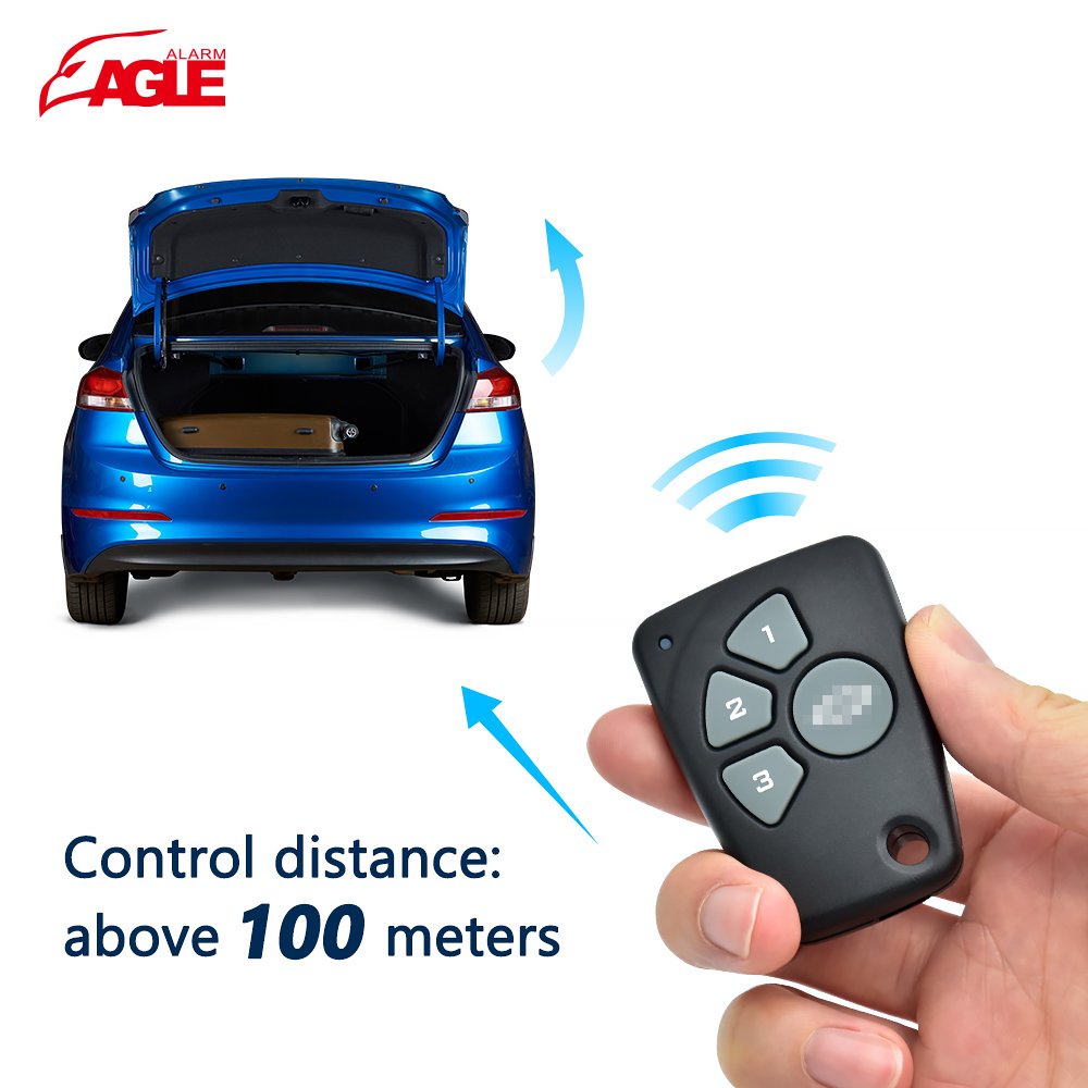 Popular in Ecuador Market 12V One Way Original Chevrolet 4 Button Remote Controller for Car Alarm