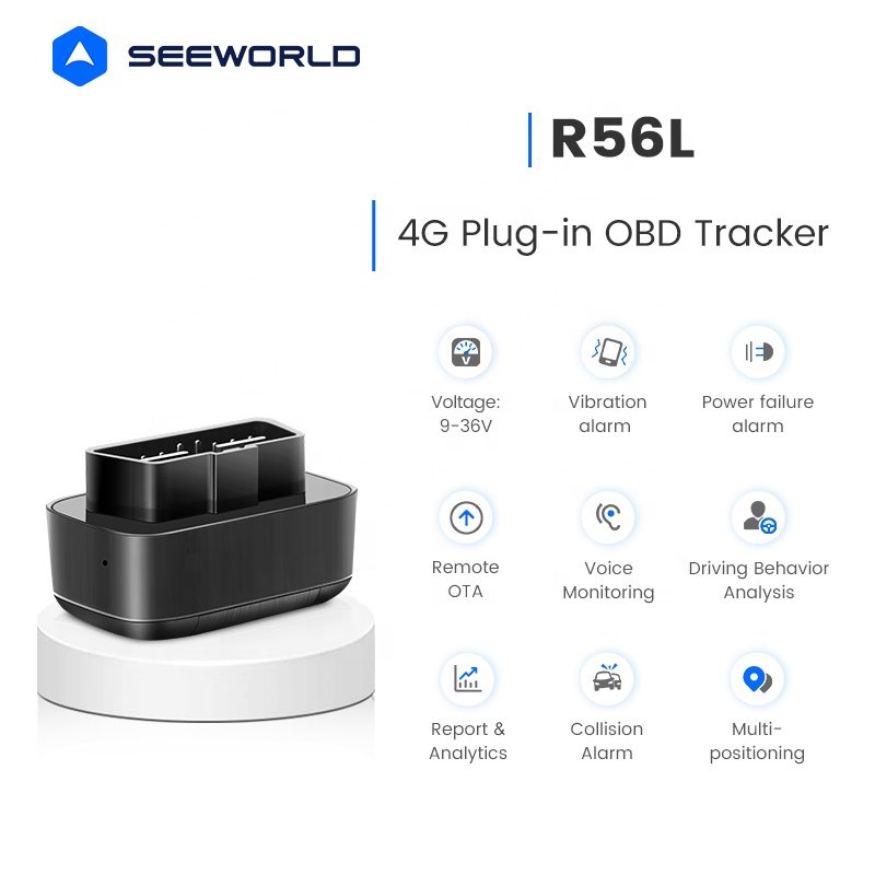 4G OBD II GPS Tracker Cars Trucks Accurate Fleet Tracking Solution Anti-Theft Alarms GPRS Beidou Mode 2G Network 1-Year Warranty