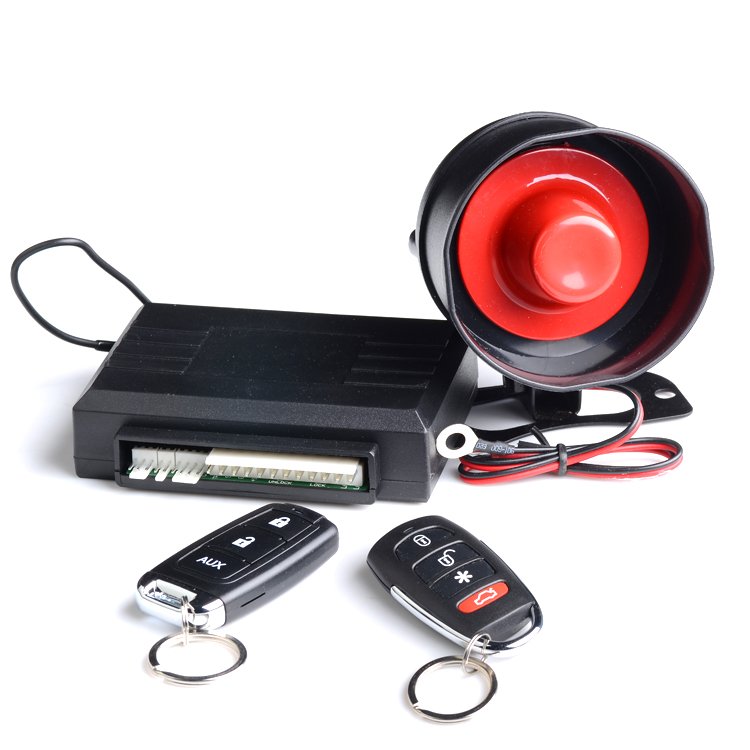 Universal DC 12V Car Alarm System Remote Control Hopping Code Car Alarm System Alarmas Para