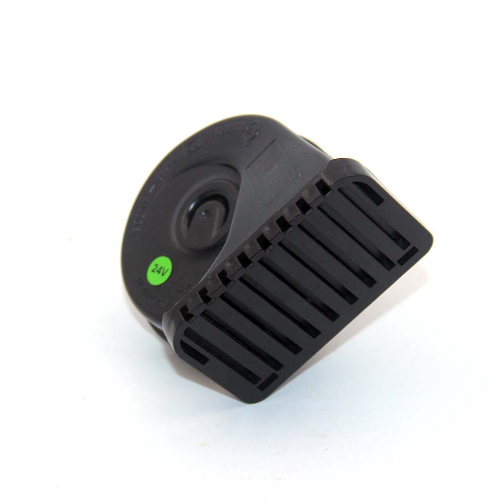 CHSKY 12V 24V Speaker Horn Black Universal Auto Horn Crisp Elegance Aluminum Copper Electric Horn Car Audio System