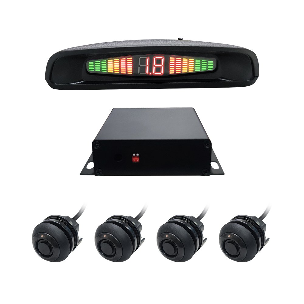 12-24V Alarm Sound Reversing Parking Distance Sensors System for Truck