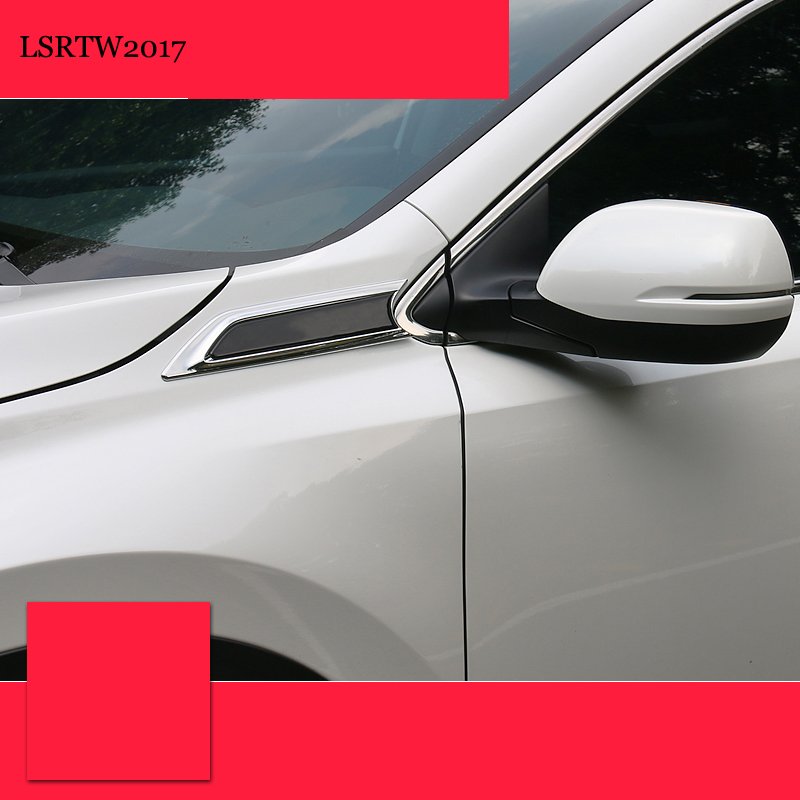 LSRTW2017 Abs CAR Hood Front Side Body Fender Stickers for honda Crv CR-V 2017 2018 2019 2020 5th with cr-v logo