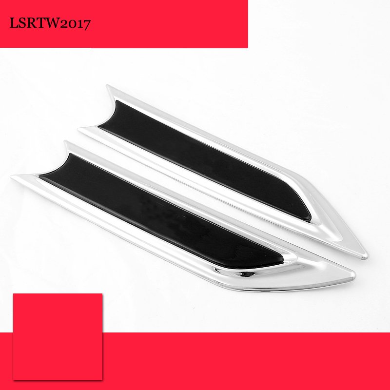 LSRTW2017 Abs CAR Hood Front Side Body Fender Stickers for honda Crv CR-V 2017 2018 2019 2020 5th with cr-v logo